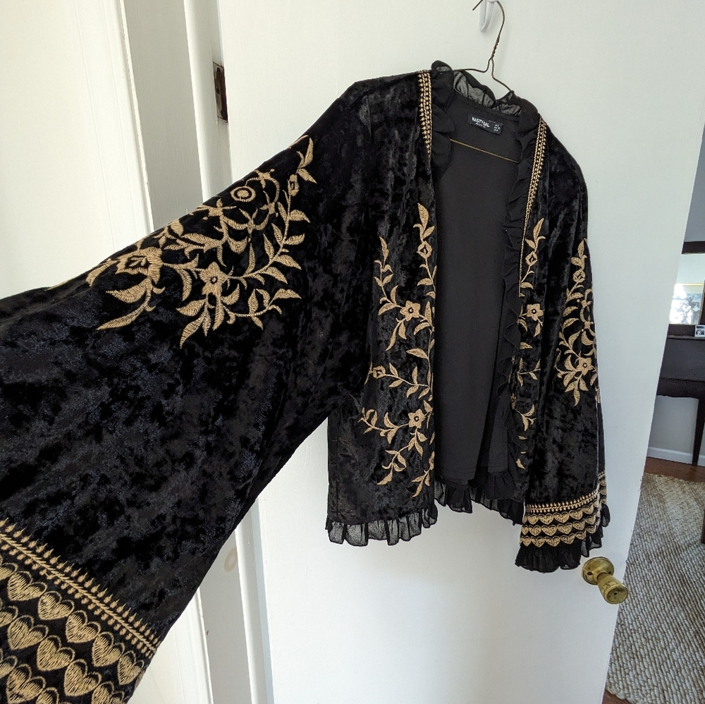 Nasty Gal shawl jacket